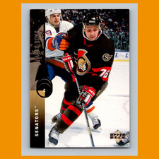 Radek Bonk Rookie #304 1994-95 Upper Deck Ottawa Senators Hockey Card NHL