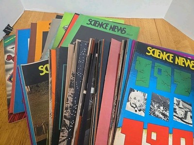 Science News Weekly  News Magazine 1979/1980 Lot Of 64
