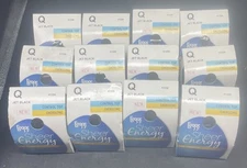 Lot of 12 Prs. L'Eggs Sheer Energy Control Too Q Jet Black Energizing Hose