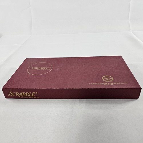 Vintage 1948-1953 SCRABBLE Board Game Selchow & Righter Complete Set Grear Shape - Picture 3 of 13