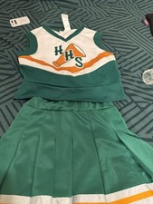 Stranger Things NETFLIX 80s Hawkins High Cheerleader Costume Uniform Adult Med