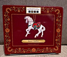 2013 New In Box Trail of Painted Ponies SANTAS STALLION Christmas Ornament