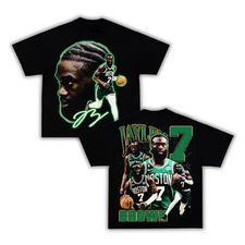 Jaylen Brown Vintage Boxy Tee Shirt oversized t-shirt streetwear y2k