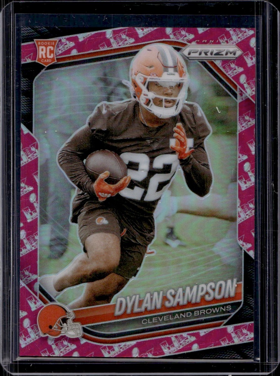 2025 Panini Prizm- Super Bowl Prizm /60- Dylan Sampson #365 (RC)