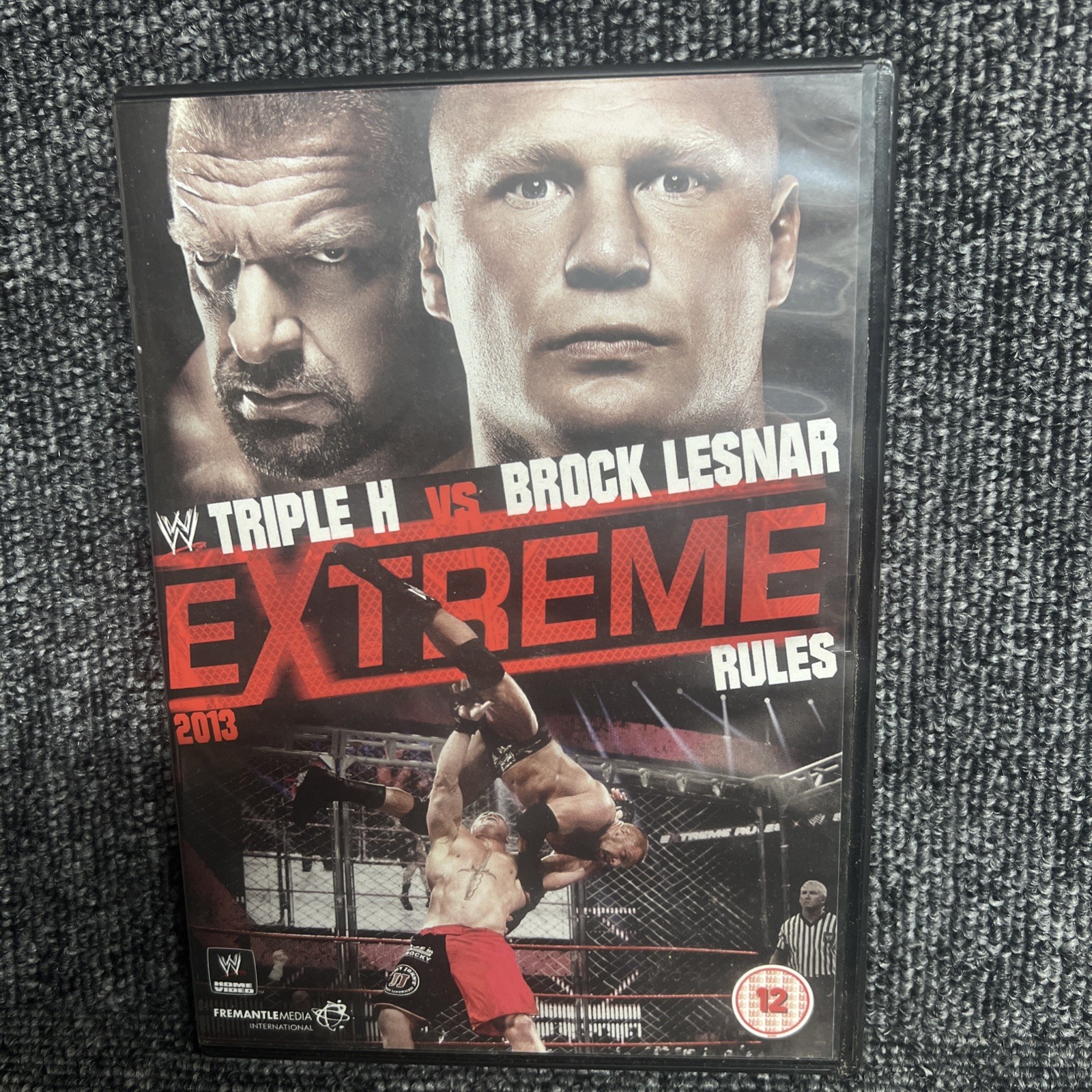 WWE - Extreme Rules 2013 (DVD, 2013). VGC Freepost In Uk