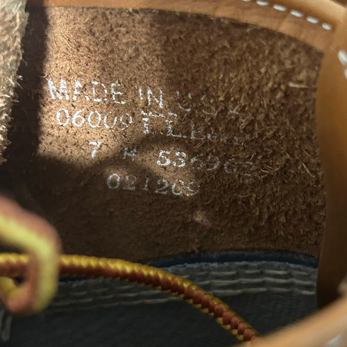 LL Bean Duck Stiefel Damen Gummi Regen Schuhe Größe 7 mittelbraun/blau - Bild 8 von 8