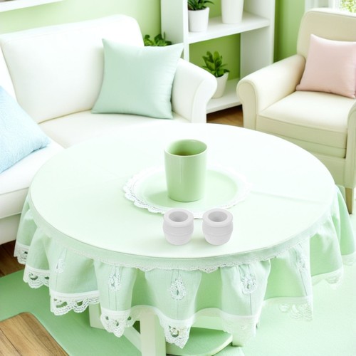 30 piezas de flores artificiales en maceta para casa de muñecas hechas a mano paisaje en miniatura - Imagen 2 de 12