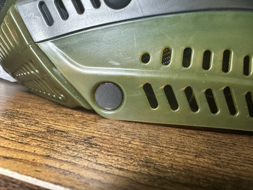 3D Printed Plugs For JT Proflex/Proshield Goggles - Red - Qty 4 - Picture 2 of 4