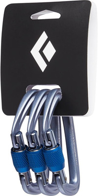 BLACK DIAMOND Hotforge Screwgate Carabiner | Lightweight Aluminum Locking Carabi