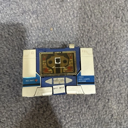 Transformers G1 Takara 1983 Soundwave Cassette Player Vintage