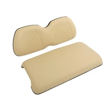 LABLT Golf Cart Beige Front Seat Cushion & Backrest For 04-11 Club Car Precedent