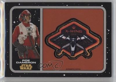 2015 Star Wars: Journey to The Force Awakens Manufactured Poe Dameron Patch 1j8