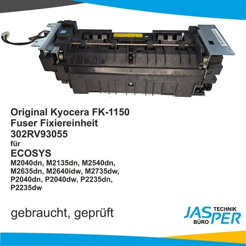 Kyocera Fuser FK-1150 302RV93055 Fixiereinheit ECOSYS 2040 2540 2635 2735 gebr.