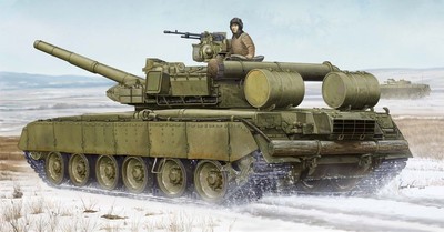 TRUMPETER 05581 RUSSIAN MODEL T-80 BVD MBT 1/35