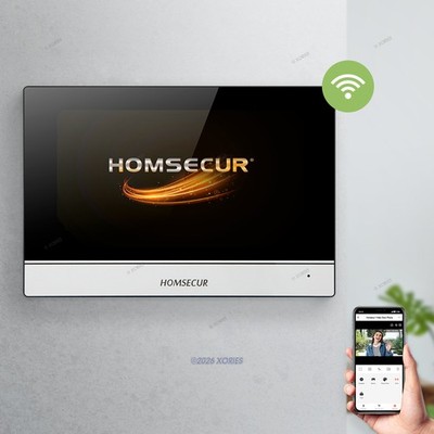 HD1080p Indoor Monitor For Access Control System Connect Two Outdoor&CCTV Camera