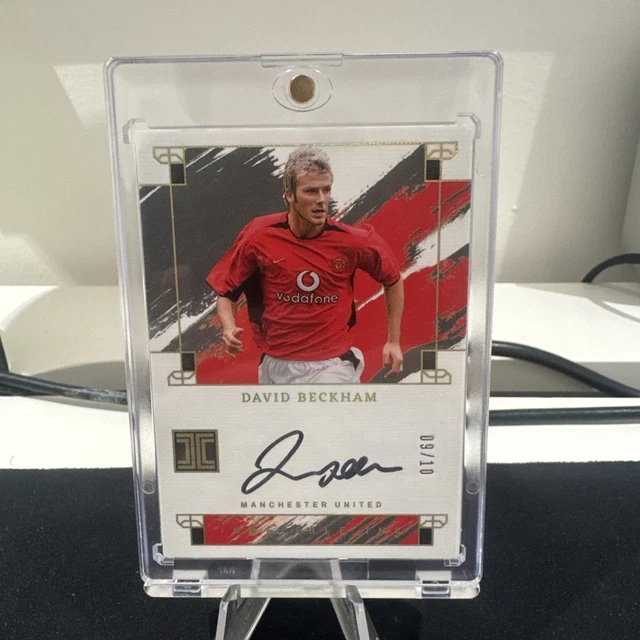 2023-24 IMPECCABLE DAVID BECKHAM 9/10 ON CARD (RARE) AUTO II-DB