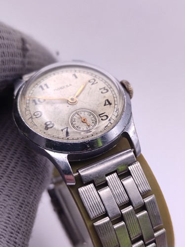 Vintage Watch Pobeda Soviet USSR Red 12 Rare 15 Jewels Mechanical Wrist Victory - Imagen 9 de 16