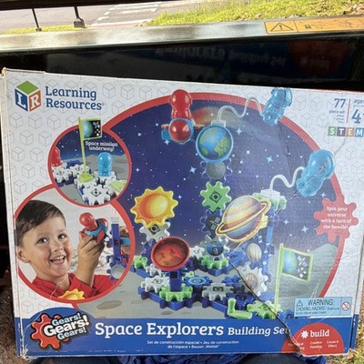 Learning Resources Gears! Gears! Gears! Space Explorers Set 77pc LER9217