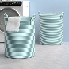 Foldable Laundry Basket Collapsible Storage Organizer Clothes Toy Bin