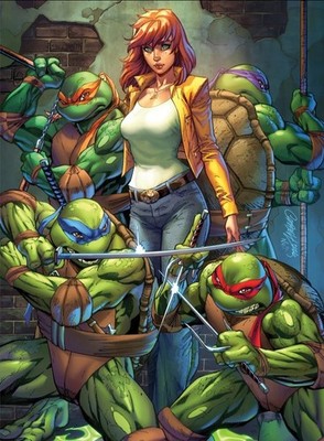 Teenage Mutant Ninja Turtles #20 J. Scott Campbell 1:200 PRESALE 7/22 IDW