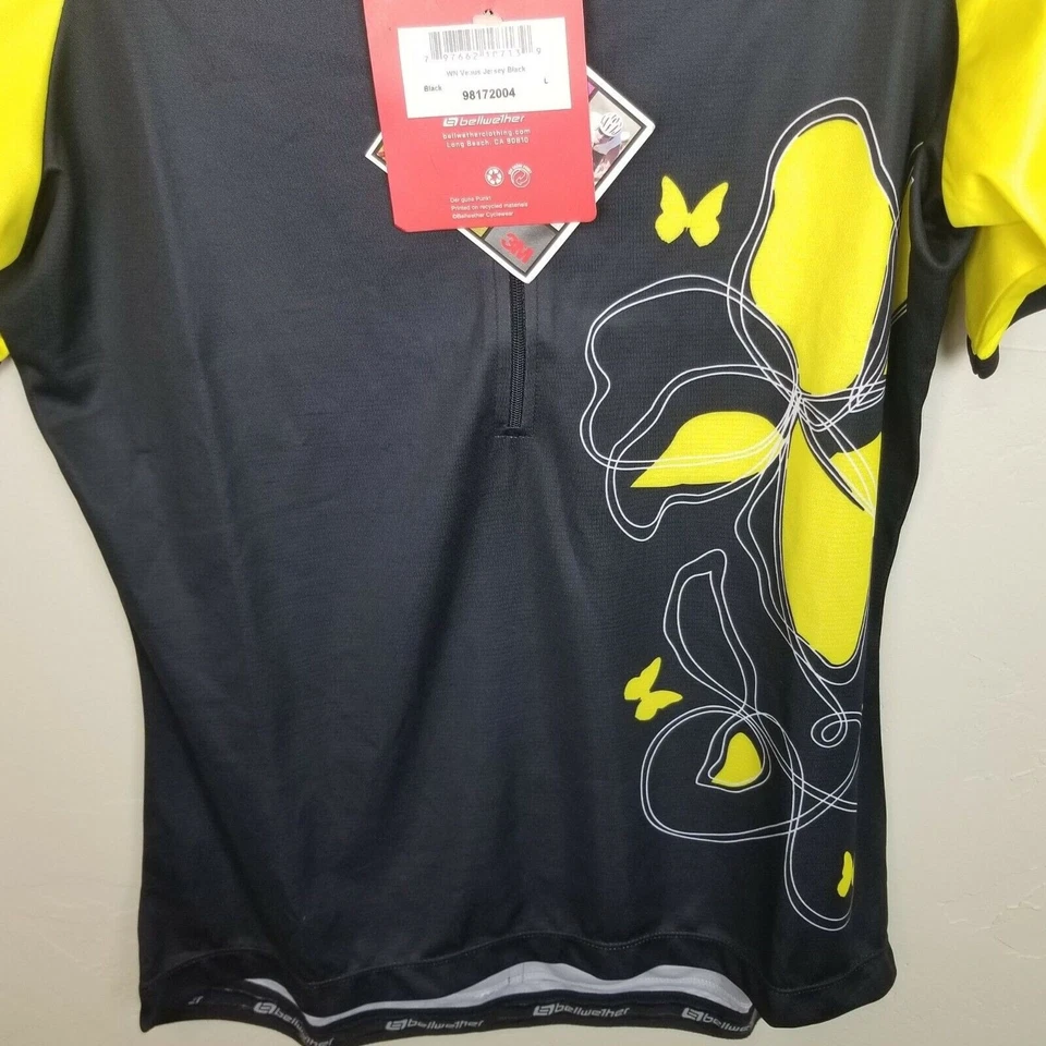 NUEVO Bellwether Mujer Grande Venus Jersey Manga Corta Bicicleta Ciclismo Camisa Foto 3 de 4