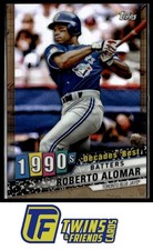 2020 Topps #DBC-57 Roberto Alomar Decades' Best Chrome Gold (Series One) #/50