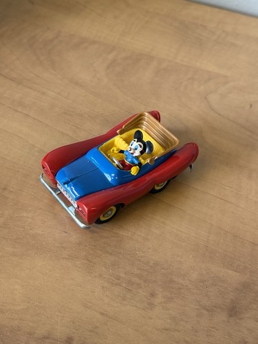 Vintage Polistil 600 Politoys Mickey Mouse Car L’automobile Di Topolino 60’s 70s - Picture 8 of 12