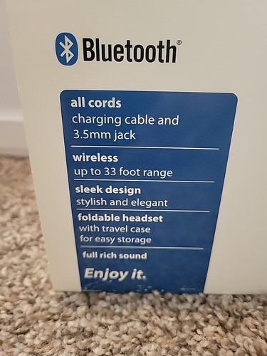 NEU BLAUPUNKT ACTIVE NOISE CANCELLING BLUETOOTH WIRELESS KOPFHÖRER BP1811 - Bild 6 von 6