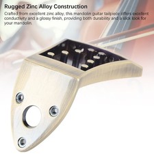Mandolin Tailpiece Zinc Alloy Integrated Casting No Noise 8 String Traditional