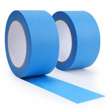 Blue Painters masking Tape 1.5 Inch x 45 FEET 3.8cmx13.7M  2 pack  2 roll new