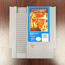 Mindscape Indiana Jones and the Temple of Doom Nintendo NES Cartridge NTSC-U/C