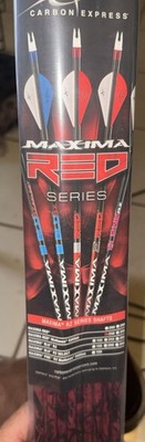 Carbon Express Maxima Red Mathews 250  (50744) 1 Dozen (Z)