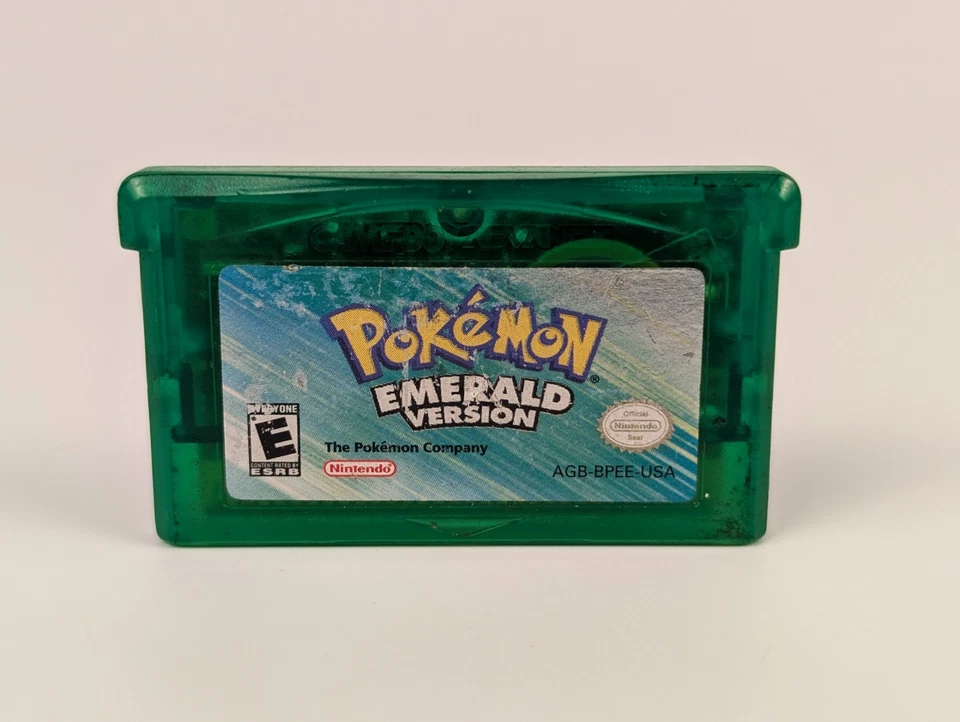 Pokemon Emerald Version (Game Boy Advance) GBA AUTHENTIC Cart NEW BATTERY⬅️🔥 - Image 2 of 4