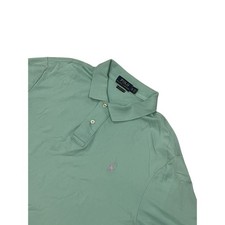 Men's Polo Ralph Lauren Classic Fit Teal Polo Cotton Short Sleeve Shirt XL