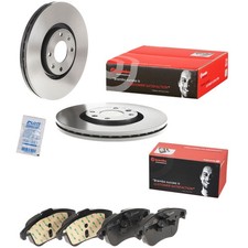 Brembo Bremsscheiben 302mm + Bremsbeläge Vorne passend für Citroen C4 Peugeot