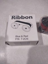 Replacement Ribbon f/ Lathem Time Clocks Black/Red 72CN