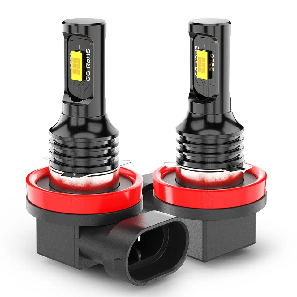 For Infiniti EX35 2008-2010 2011 2012 6000K LED Headlight + Fog Light Bulbs M5 - Image 4 of 4