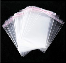 Self Sealing Cellophane Bags Self Adhesive,3X4 Inches Clear Resealable