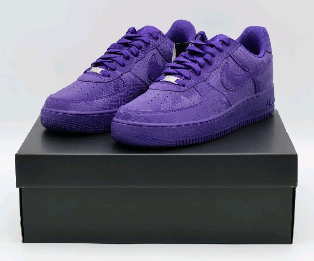 Kobe Bryant Nike Air Force 1 Low Court Purple IB0018-500 Mens | eBay