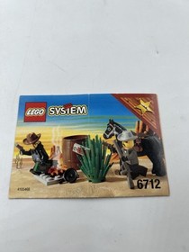LEGO Western 6712-1 "Sheriff's Showdown" Complete Set ~ Minifigures ~ 1996
