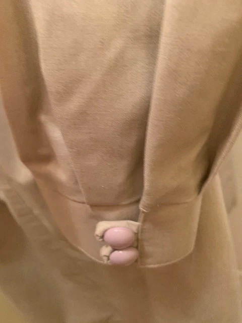 Abrigo Vintage London Fog Maincoats Mujer 12 Regular Cinturón Cuello Alto EE. UU. Años 80 Foto 4 de 4