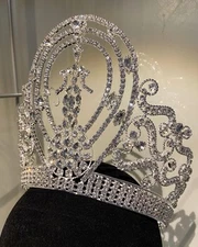Miss Universe Classic Crown (Chandelier Crown) Flat Headband!