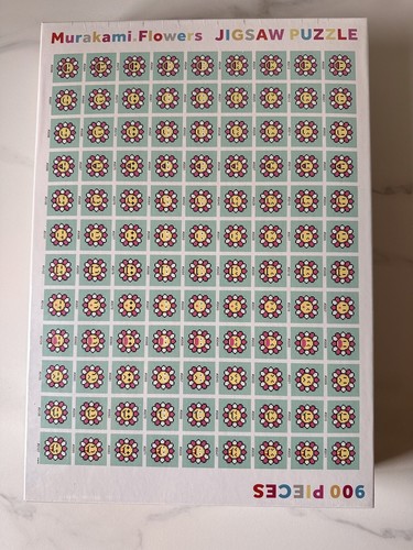 Takashi Murakami Murakami Flowers JIGSAW PUZZLE 900 Pieces Unopened Kusama Yayoi - Picture 3 of 8