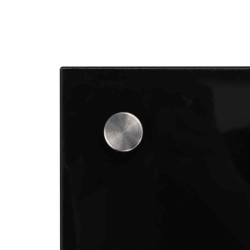 2pcs Tempered Glass Kitchen Backsplash Grease Wall Splashback Black 70x50cm - Picture 4 of 8