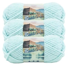 (3 Pack) Lion Brand Yarn 135-117F Hometown Bulky Yarn, Louisville Julep