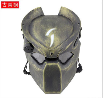 Alien vs. Predator Cosplay Mask - Full-Headed Field Helmet & Prop for Halloween