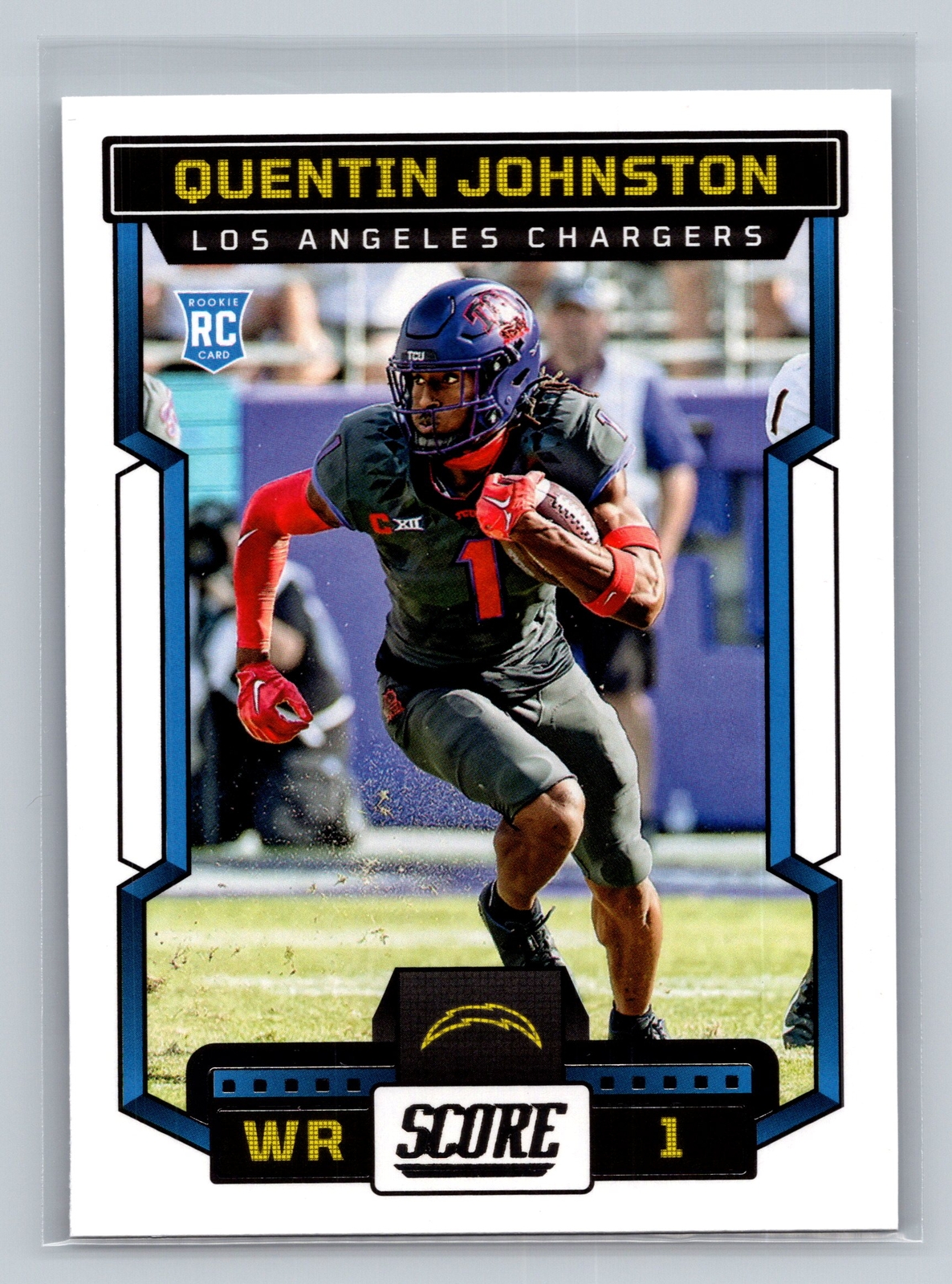Quentin Johnston #345 2023 Score Los Angeles Chargers RC