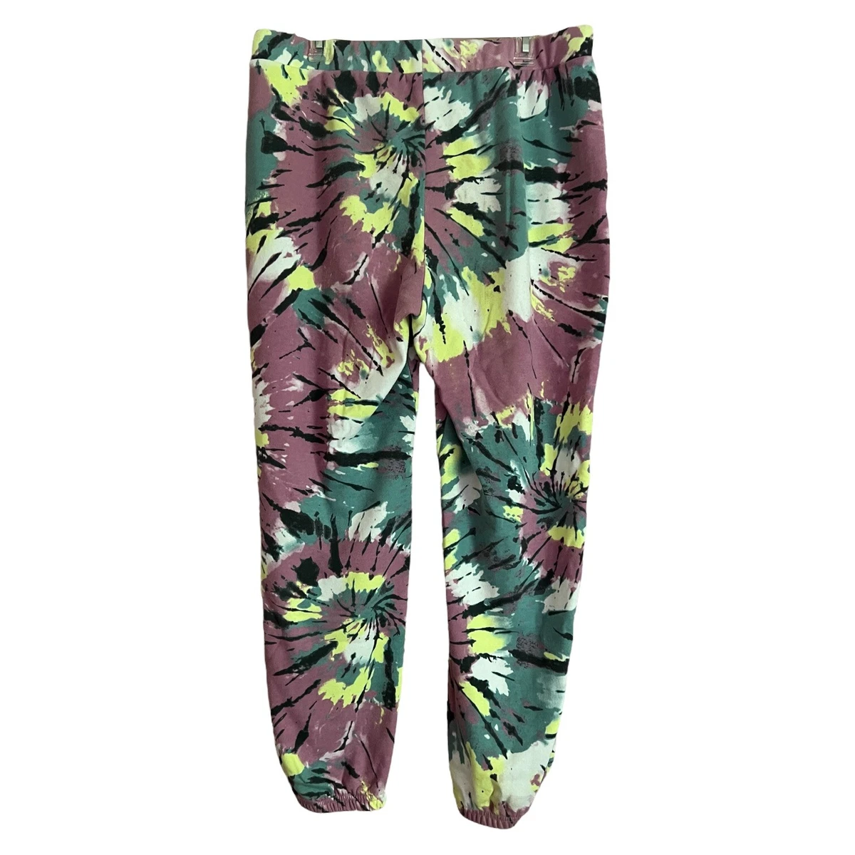 Women s Colsie Tie Dye Jogger Fleece Lounge Pants Size Large