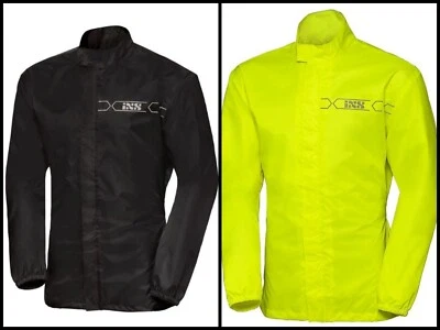 IXS Giacca Antipioggia Impermeabile NIMES Giallo Fluo/nero