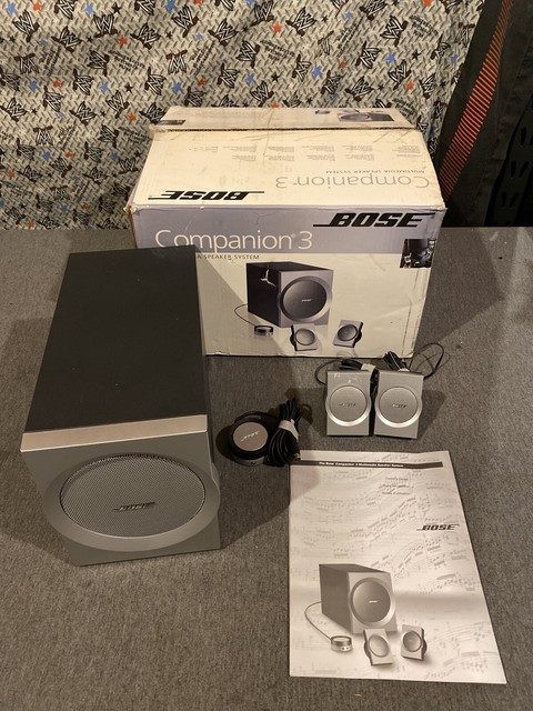 bose companion 3 remote